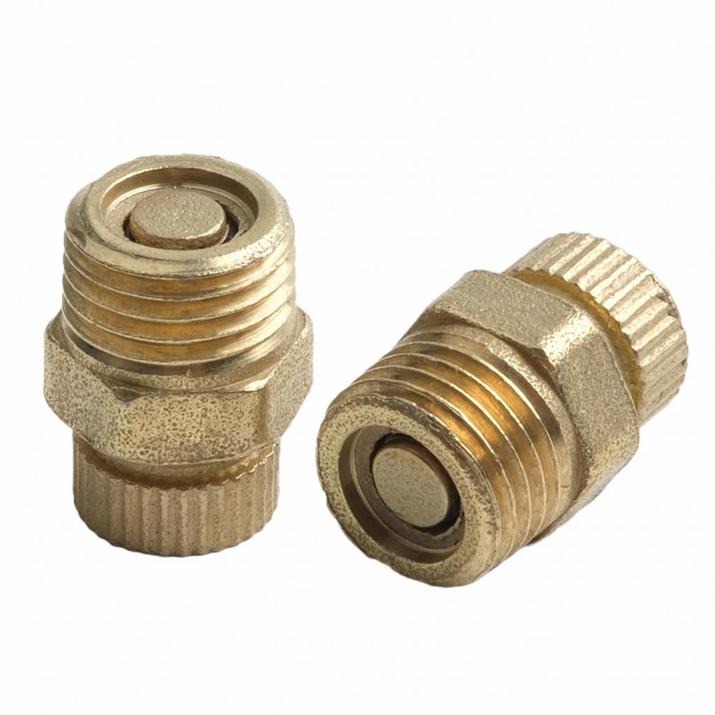 Drain Valve Silent Air Compressor Drain Screw Golden