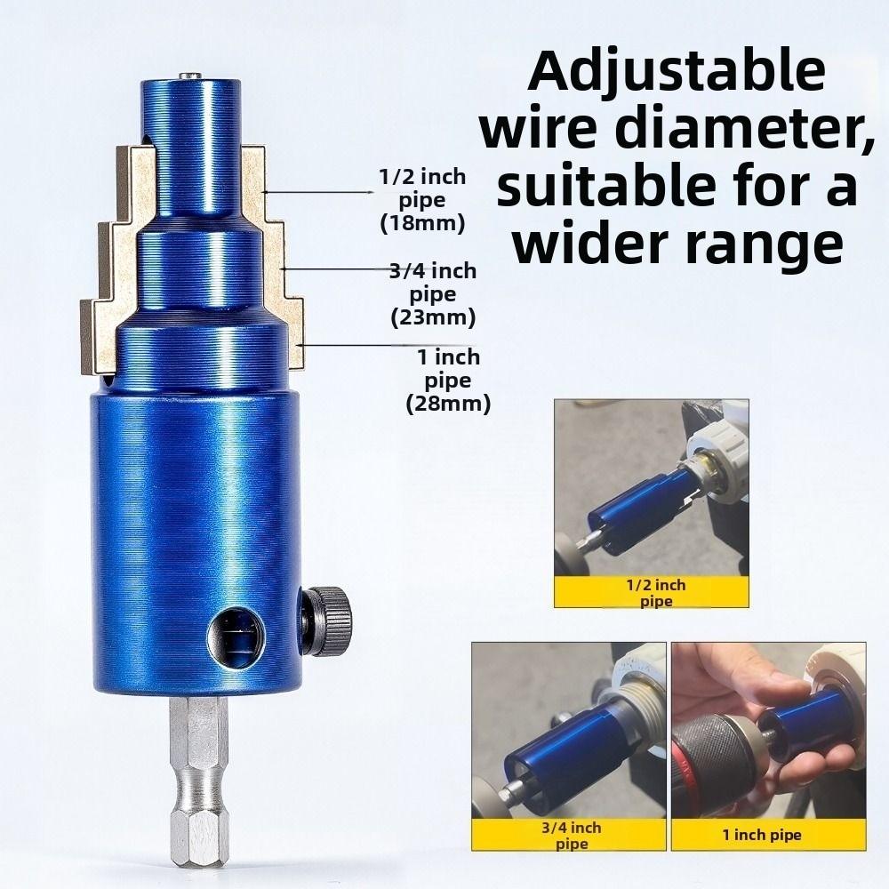 3IN1 Design Faucet Angle Valve Screw Extractor Universal Electric Drill Water Pipe Extractor Electric Manual Connecting Rod