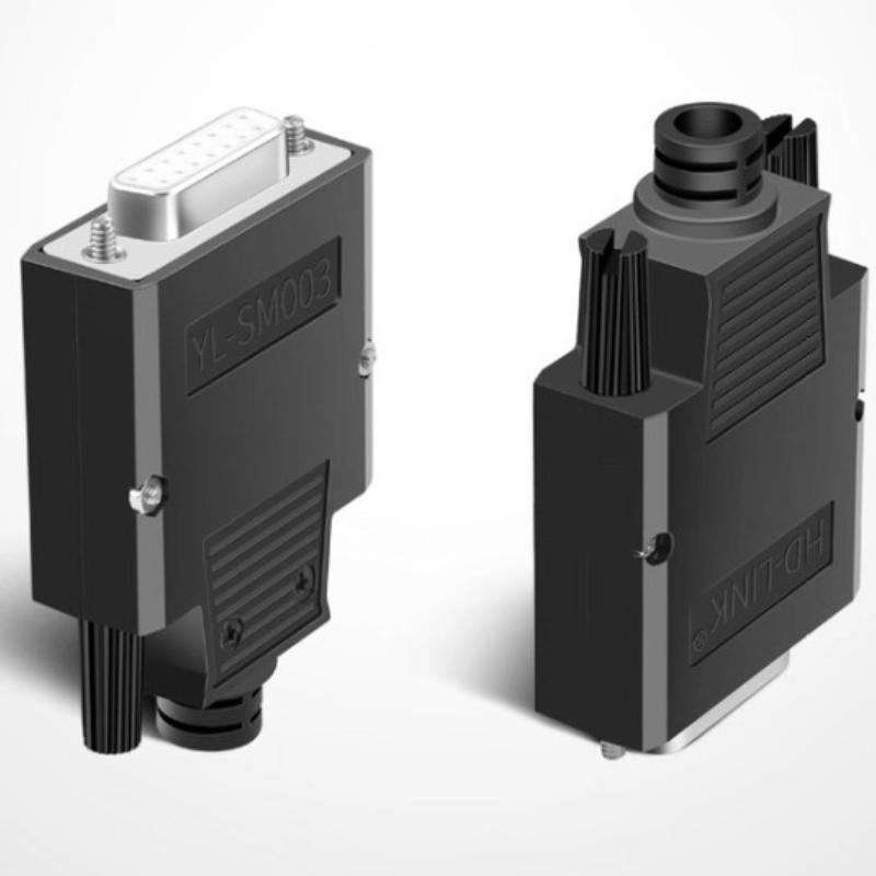 DB15 Soldering-free Connector Industry 2 Rows 15Pin Breakout Connector DB15 Male Female Plug D-SUB Terminal Adapter
