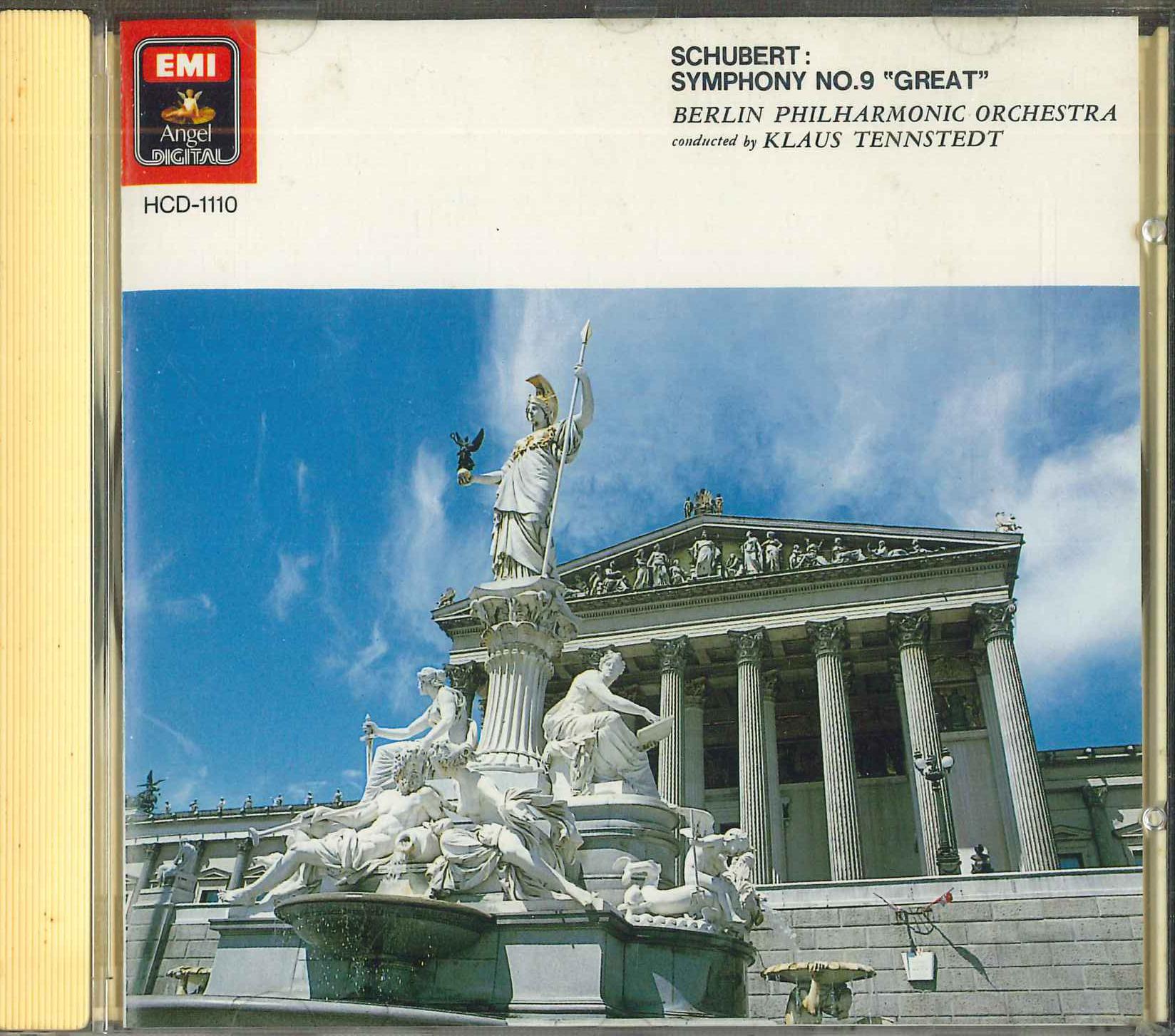 

CD KLAUS TENNSTEDT - Schubert Symphony No.9 Great HCD1110 EMI Japan Classical Used