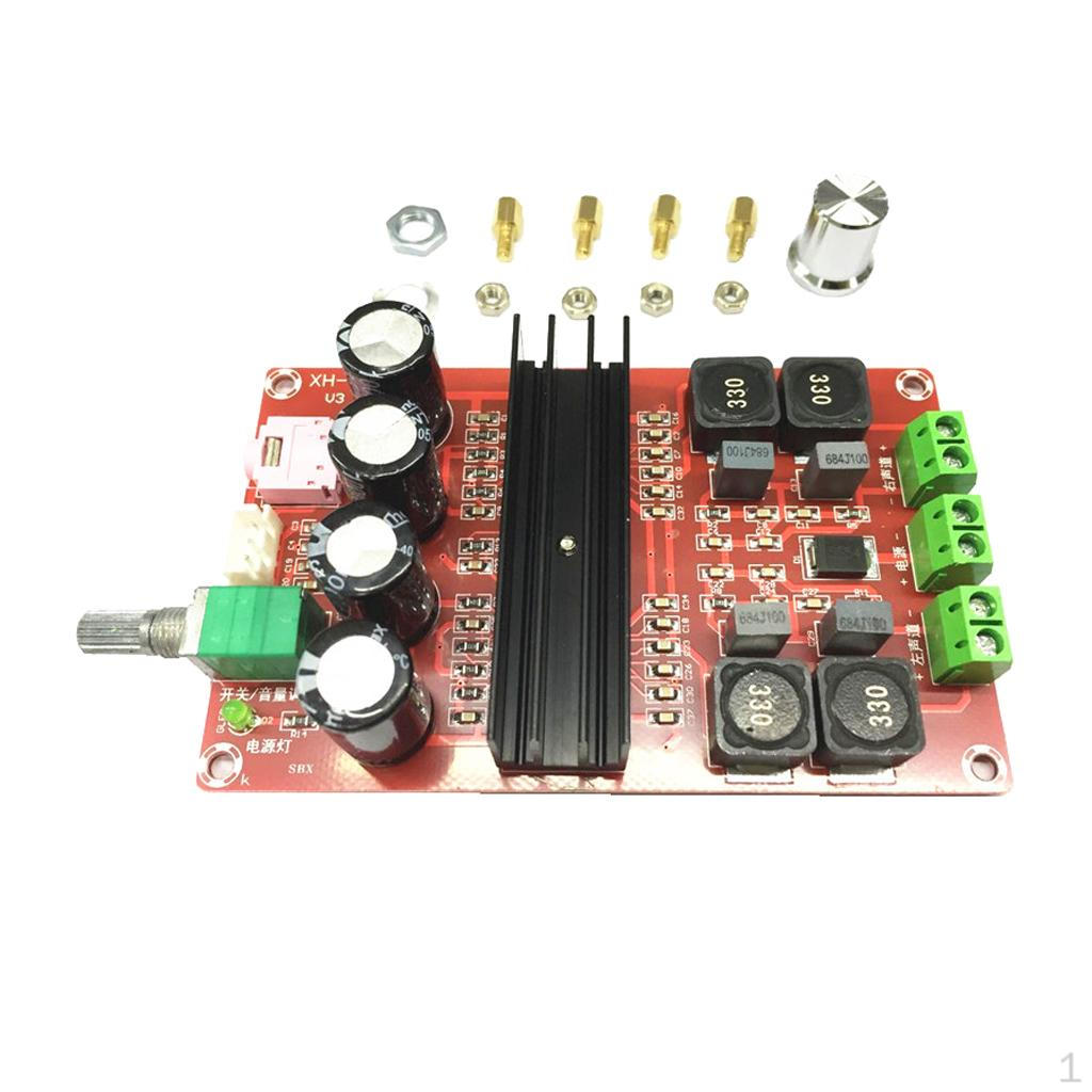 

Плата цифрового усилителя звука TDA3116D2 TPA3116 Усилители динамиков 2*100 Вт