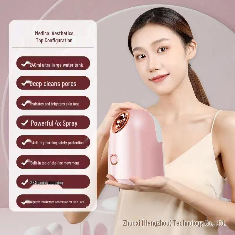 Portable Nano Mist Facial Steamer - Hydrating & Moisturizing Device