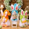 Easters Rabbit Ears Gnome Face less Doll Easters Desk Decorations Rabbit Plushes Dwarfs Toy Home Ornament Happy Easters