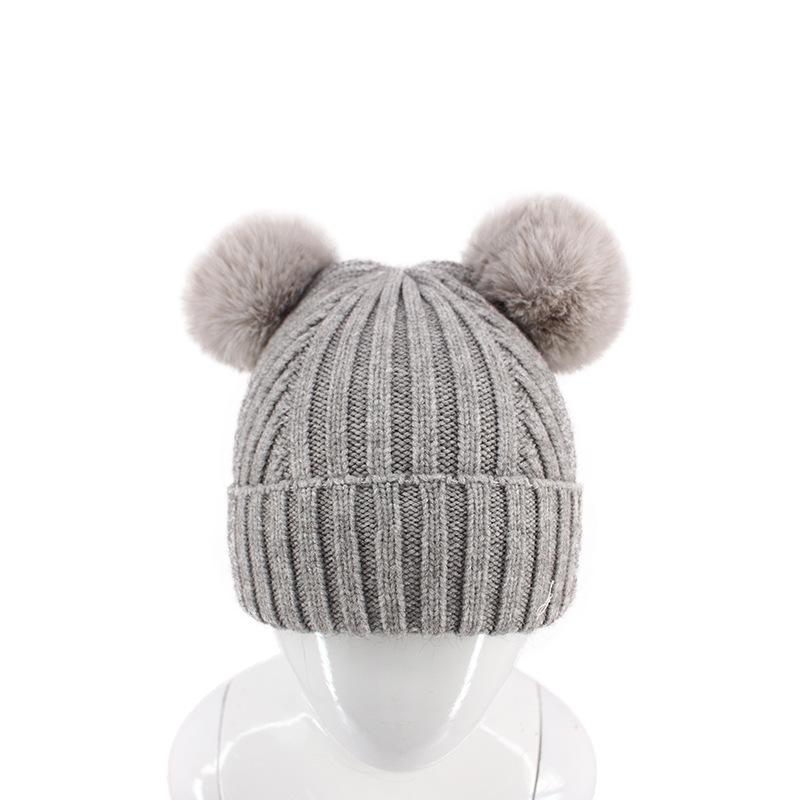Buy Winter Baby Hat For Girl Boy Kids Knitted Hat Soft Cute Beanies