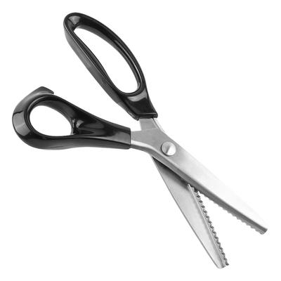 Forbici decorative per tessuto con bordo triangolare, tagliaunghie, 3, 5, 7 mm