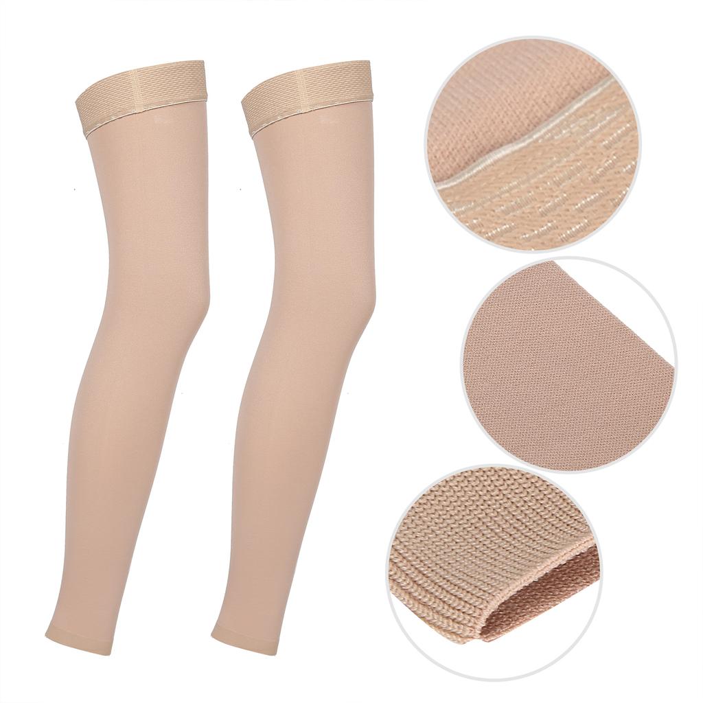 Full Leg Stockings Breathable Long Elastic Women Stockings for Sports XL XL