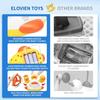Bath Toys, Baby Shower Head with 3 Spraying Ducks and 4 Nozzles, Duck Bath Toys, Electric Shower Spray Water Toy for Toddlers Infants Kids