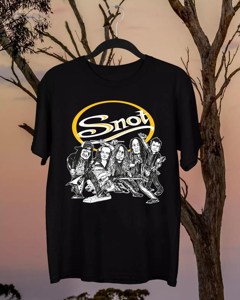 trend Snot Band Heavy Cotton Black Men Women Full Size Shirt PP1447 Unisex T-Shirt XXXL