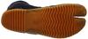 Nissin Rubber Men's Long Work Boots for Self-Gardening, Split Toe, Velcro Closure, No Toe Cap, Navy, Size 26.5 cm