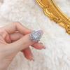 Christmas Christmas Tree Ring Female Opening, Light Luxury High-End Sense Versatile Temperament Index Finger Ring Exquisite Jewelry