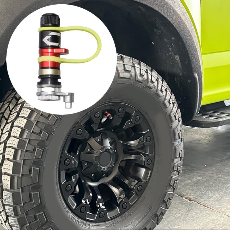 Fast Tire Pressure Release Valves Strong Strong strength Aluminum Tire Deflator Valves for Road Vehicles Sand Terrain