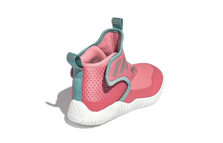 Adidas Rapidazen Mid C Fabric Comfortable Mid top Kids' Running Shoes Fuchsia Children Aged 3 7 Years Old FZ5044