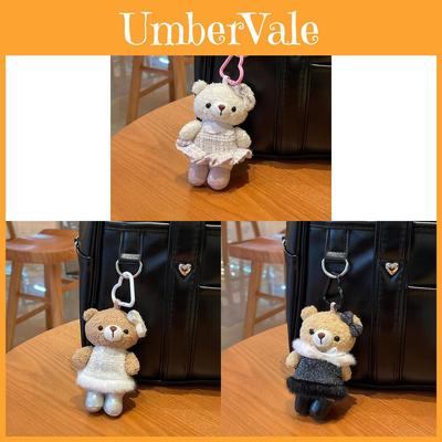 Plush Bear Keychain With Elegant Design For Kids And Adults