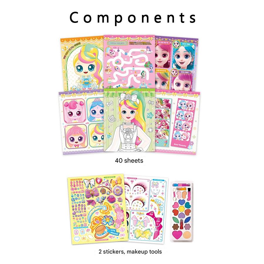 Made in Korea, KC Certified - Princess Catch! Teenieping Season 6 Amazing Makeup Artist Book