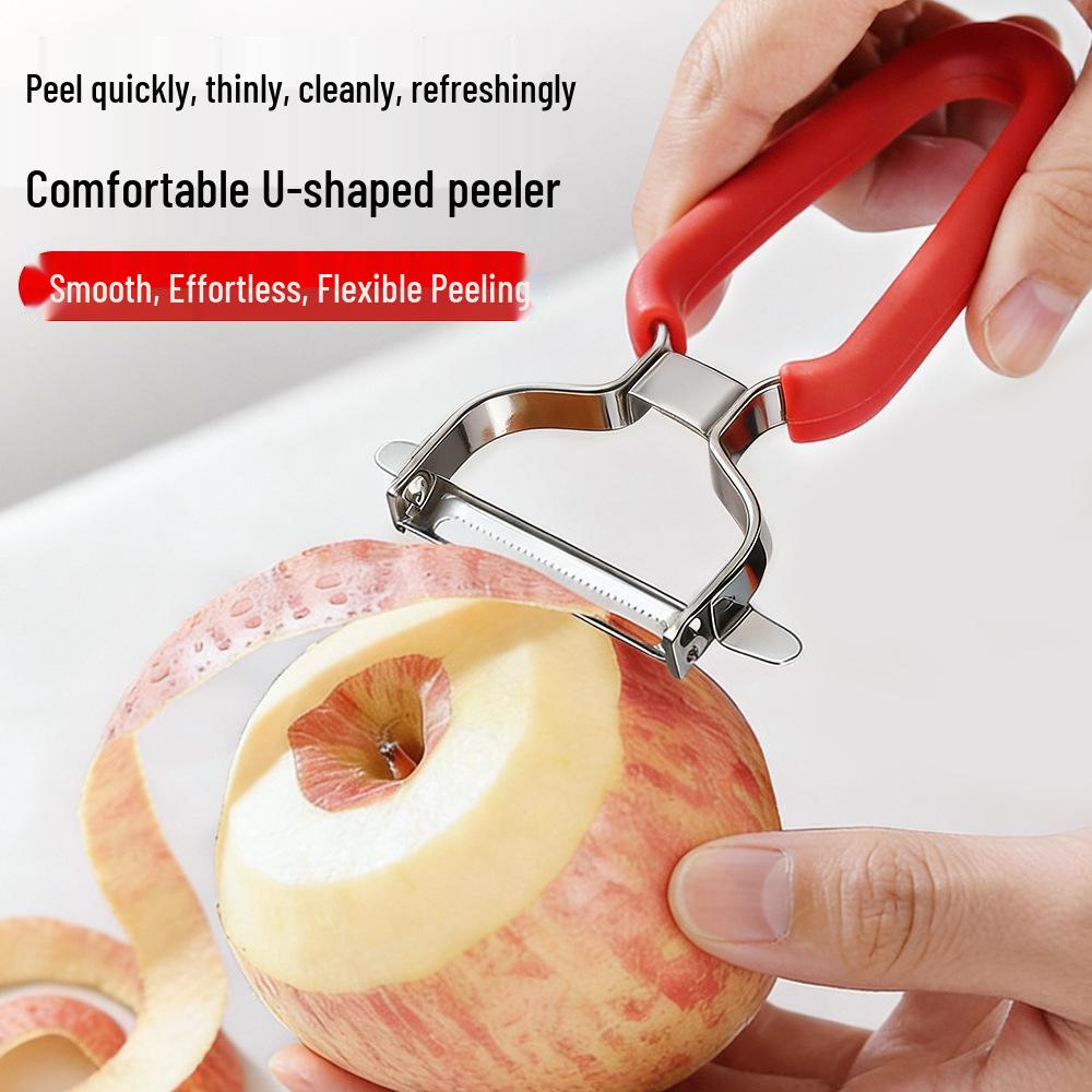Multi-Use Fruit & Vegetable Peeler for Potatoes, Apples, and Melons
