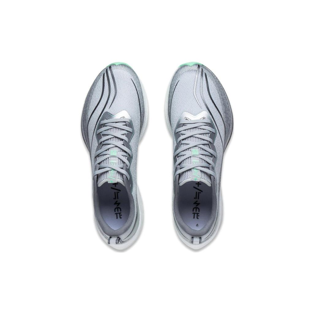 Li Ning Red Rabbit 6 Pro Fabric Reflective Lightweight High Resilience Racing Durable Low Top Running Shoes Men sneaker Gray ARMT013-14