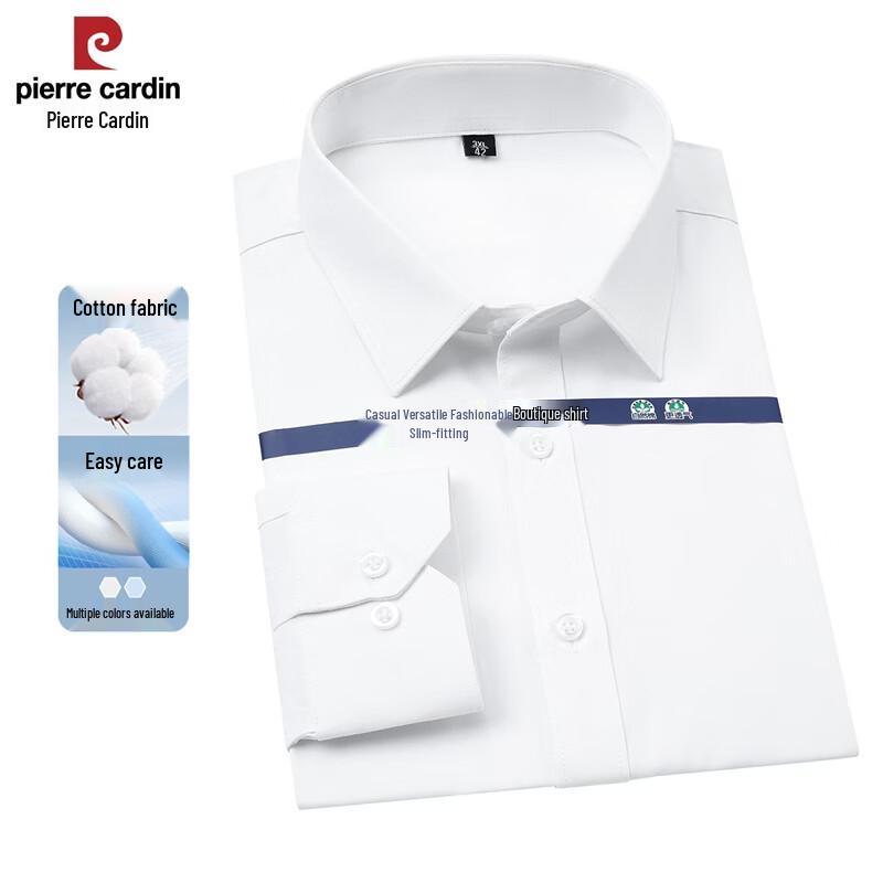 Pierre Cardin Men's Cotton Blend Long Sleeve Shirt