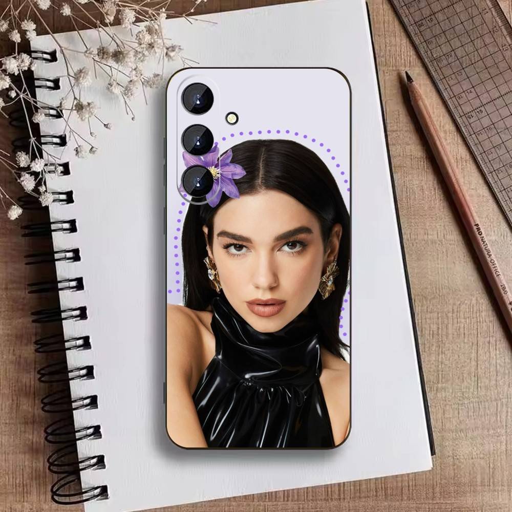 

Dua S-Lipas Singer Phone Case For Samsung Galaxy A73,21,22,32,71,53,52,51,80,5G Soft Black Cover Samsung a50 30s 50s