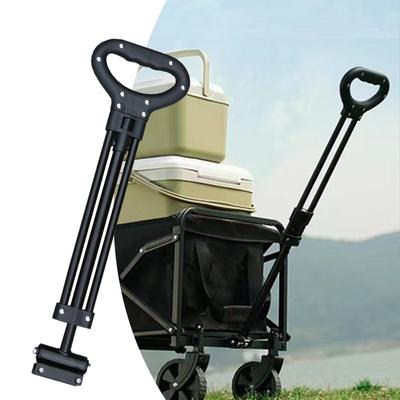 Ersatz-Zuggriff für Einkaufswagen Teleskopischer Zuggriff für Campingwagen Ersatzteile für Gartengeräte Picknickwagen