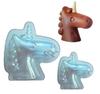 3D Unicorn Chocolate Polycarbonate Mold 2 Pcs