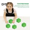3D Printed Fractal Fidget Hexagon Stress Anxiety Relief Desk Spinning Toy Kids Adults Pocket Size Travel Colorful Spiral Hexagon Sensory Toy