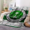 1PC Saudi Senior National Football Team Patterned Flannel Blanket Suitable For All Seasons for Home Decor Warmth and Comfort Gifts Holiday Present