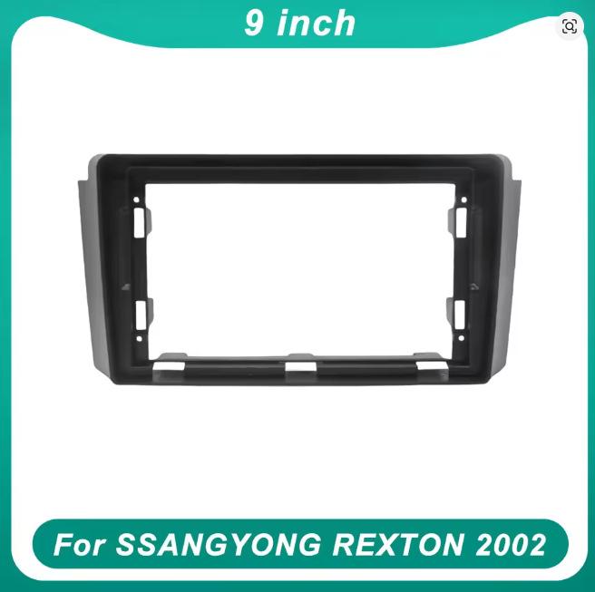 Face Frame for 2002 SsangYong Rexton 9-inch Android Car Navigation Panel