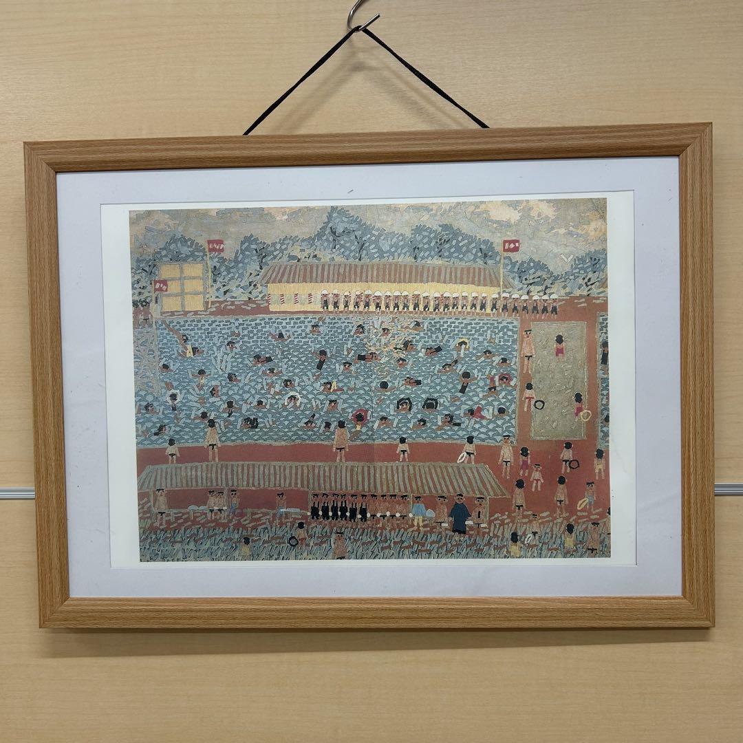 

[USED] Kiyoshi Yamashita Pool Print Reproduction
