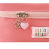 Small Fresh Macaron Cosmetic Bag Large Capacity Portable Wash Bags Contrast Color Girl Series Storage Handbag