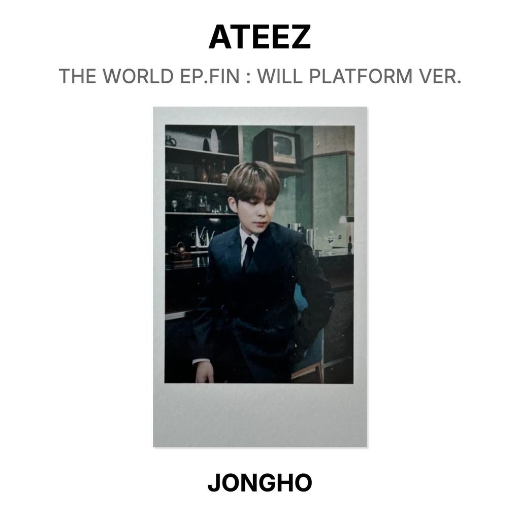 ATEEZ THE WORLD EP.FIN : WILL PLATFORM VER. Official Photocard