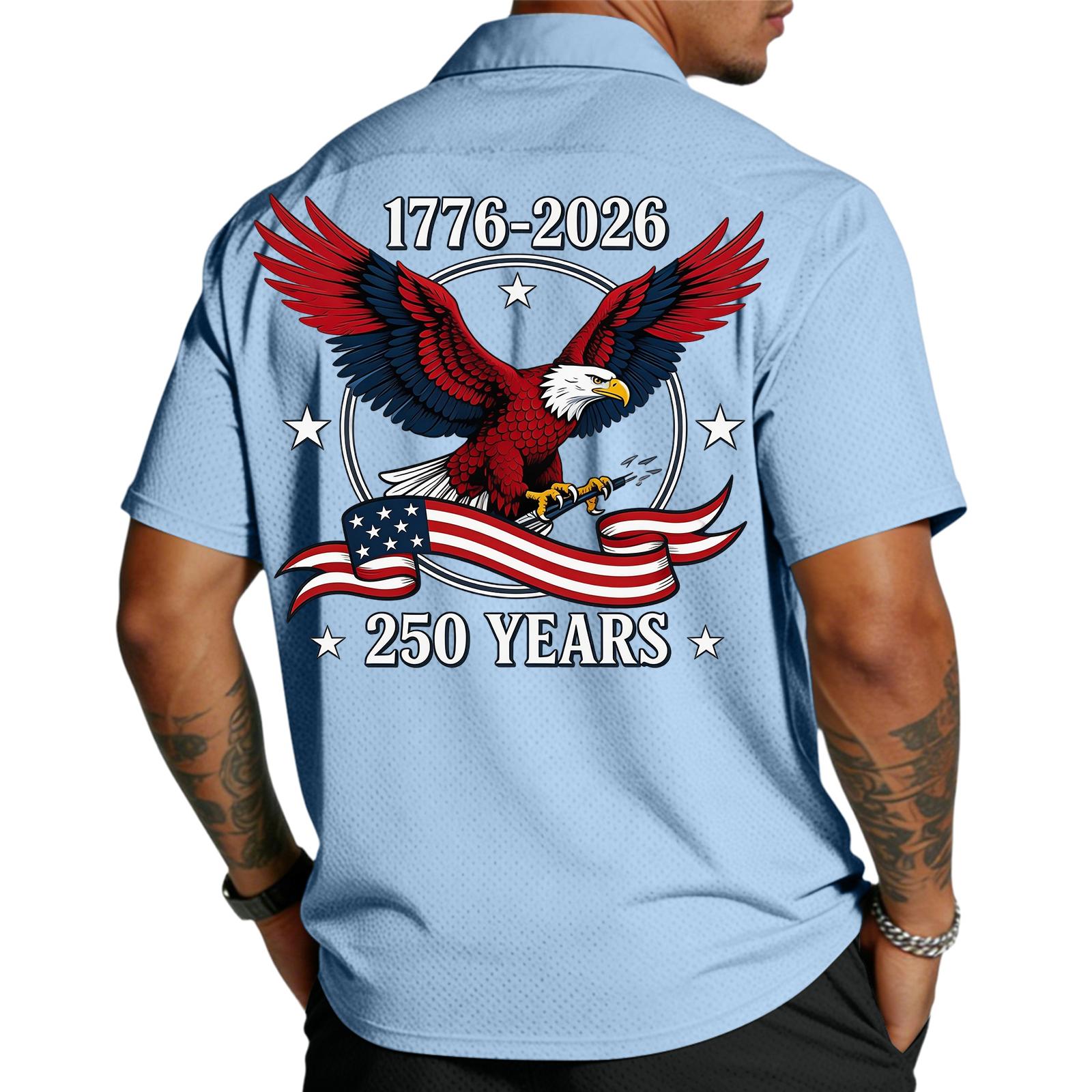

Men s Casual Lapel Light Breathable Short Sleeve Shirt M