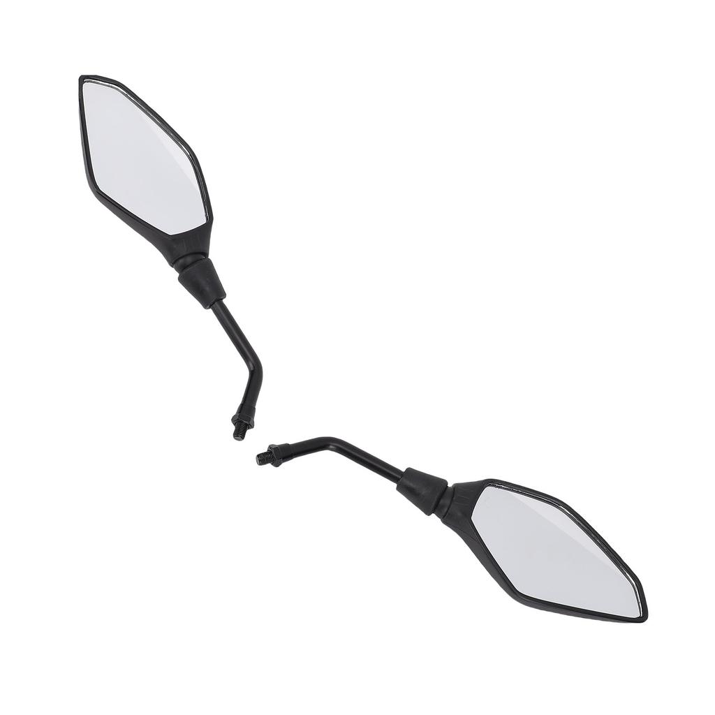 Universal Motorcycle Mirrors with M8 M10 Bolt 360 Degree Rotation Convex Handlebar Rearview Mirror for Bike Scooter ATV