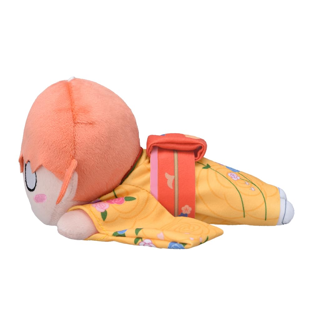 Love Live! Hasunozora Girls' Academy School Idol Club Lying Down Plush Toy "Hinoshita Kaho - Kaga Yuzen Collaboration Pattern Costume" (S)