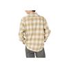 Levis Fw22 Plaid Print Long Sleeve Shirt Men Shirts Beige 19573-0173