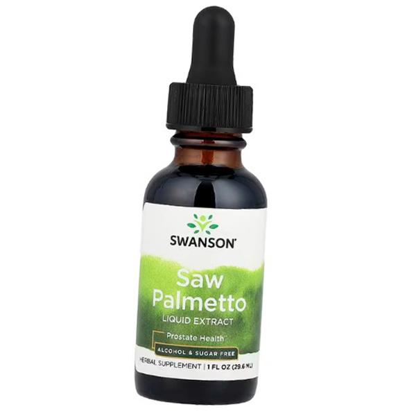 

Saw Palmetto Liquid Extract, Alcohol and Sugar Free, Swanson 29ml (71280172) 29ml