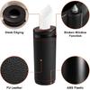Car Tissue Tube, Cylinder Tissue Box Diameter 2.75'' PU Leather Round Tissues Container For Car Cup Holder, Up To 30 Count Tissue
