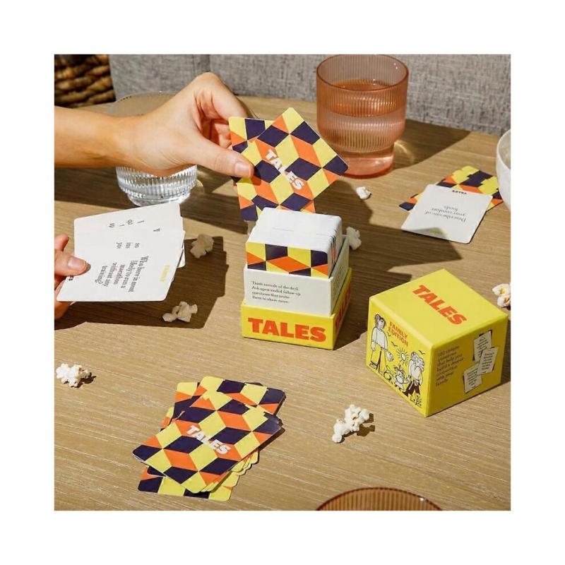 150 Conversation Starter Cards Family Edition for Family Gathering Party Travel Card Game