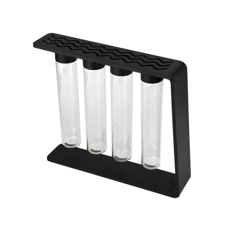 Coffee Bean Bottle Magnetic Test tube glass display shelf Tea Tube Bottle Single Dose Coffee Beans Storage Container Sealed jar