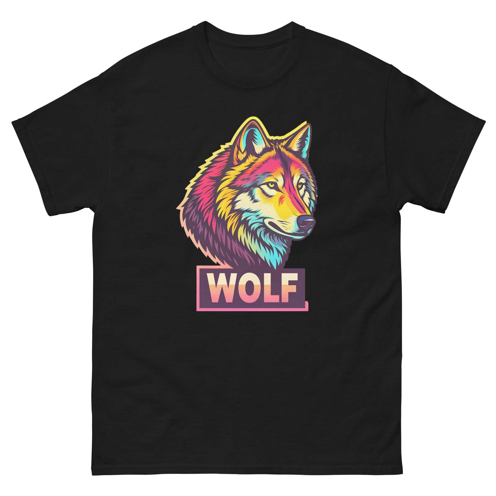 Wolf Animal Nature Wonderful Amazing T-Shirt M