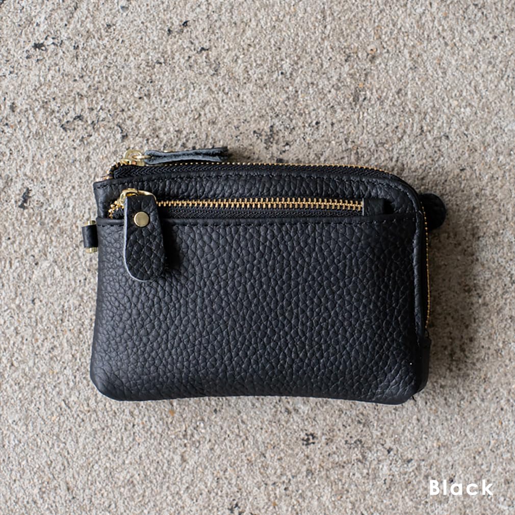 VITAFELICE Genuine Leather Multi-Case for Women, nsz-30206z (Black)