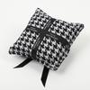 Houndstooth Bowknot Bamboo Charcoal Air Freshener Bag For Car And Home