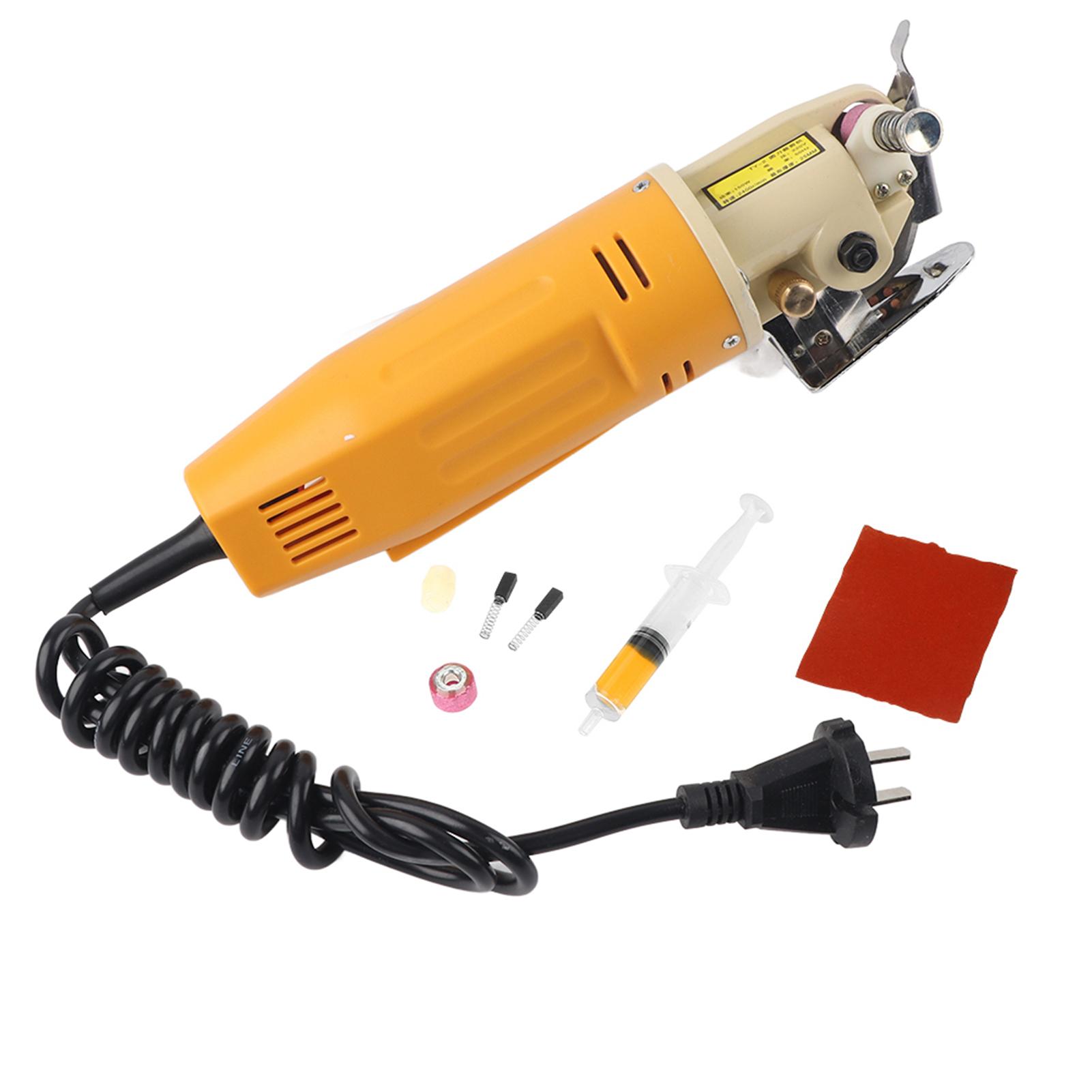 

Blade Electric Cloth Cutter Fabric Round Knife Cutting Cutter Machine
