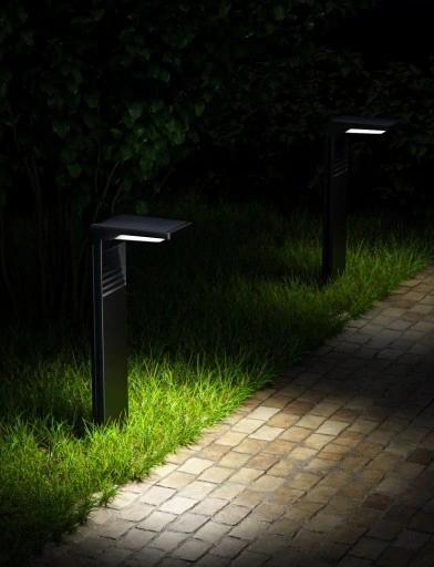 Lampa Ogrodowa Led Solarna Wbijana Słupek Ogrodowy Superled