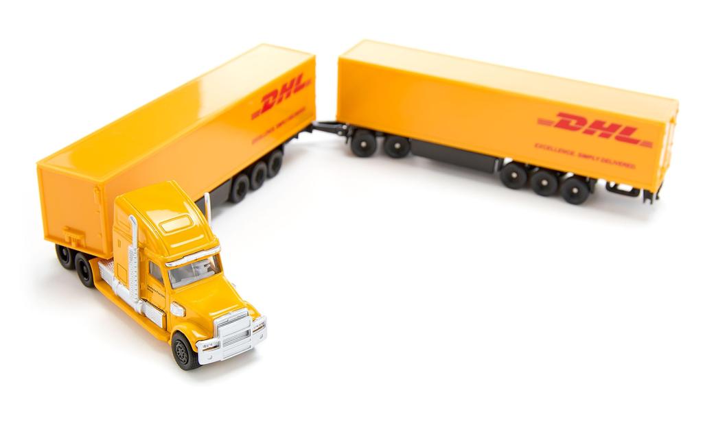 SIKU Long-distance Truck (DHL) From Around 3 Years Old SK180600002