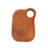 1pc Solid Wood Ebony Cutting Block Multifunctional Kitchen Tray Steak Fruit Bread Cutting Board Household Food Serving Tool