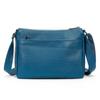 Women's Top-Grain Cowhide Crossbody Bag - Spacious Multi-Compartment Organizer for Commute & Everyday