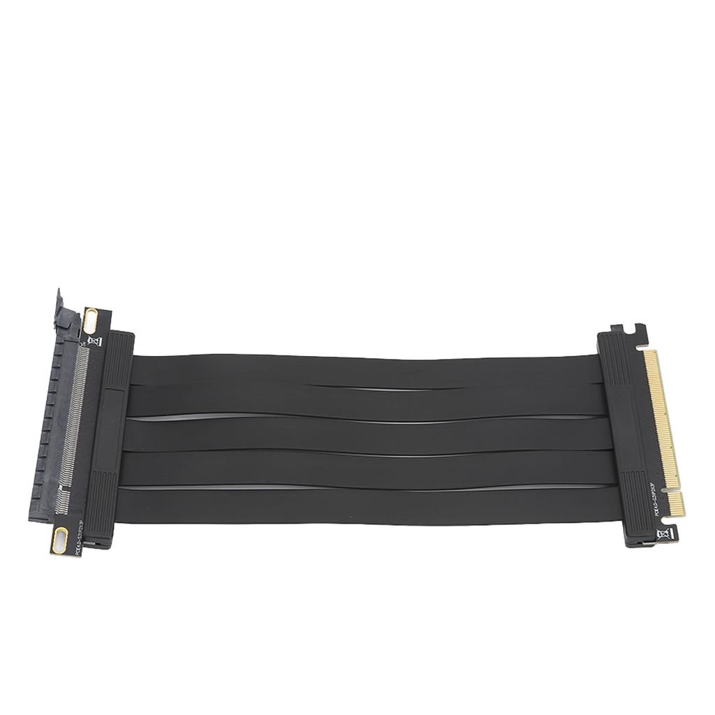 PCIE 4.0 X16 Extender 180 Degree 26GBs 7.9in Long Gold Plated GPU Extension Cable for RTX3090