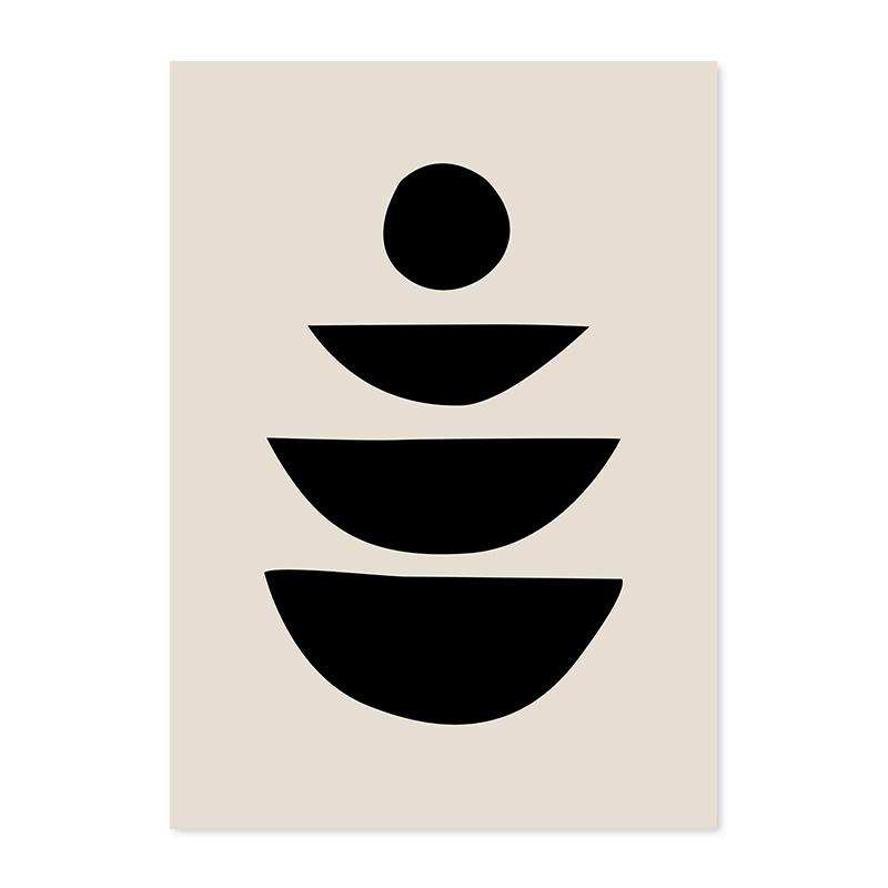 Boho Matisse Poster Beige Black Abstract Line Art Canvas Paintings Wall Print Pictures Bedroom Living Room Interior Home Decor