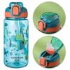 Cartoon Animal Straw Cup For Kids 600ml Water Bottle Portable Safety Lock Leak-proof Summer Drinking Jug Outdoor Camping Travel