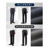 [HUNTINGTON CLUB] Japanese designed slacks with adjuster, men's hemmed, untucked, washable